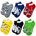 Boy's Disney 6 Pack Knit Ankle No Show Socks (Six Pairs)