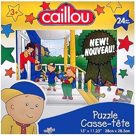 Caillou (Kayu) Puzzle oyunu 