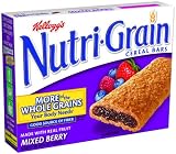 Nutri-Grain Cereal Bars, Mixed Berry, 8-Count Bars (Pack of 6)