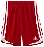 adidas Boys 8-20 Youth Tiro 11 Short, University Red/White, Small
