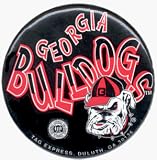 Georgia Bulldogs NCAA College Button Pin