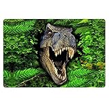 [FOR U DESIGNS]個性的な柄 マット 滑り止め付き ドアマット バスマット mat 保護マット doormat　約60CM*40CM 恐竜2
