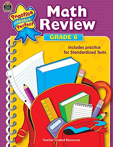 math review grade 6 practice makes perfect teacher created materials