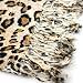 Pashmina Leopard Animal Print Scarf - Brown Image #6
