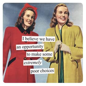Anne Taintor 3-3/8-Inch Square Magnet