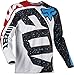 Fox Racing 180 Nirv Youth Boys Off-Road Motorcycle Jerseys - Red/White/Small