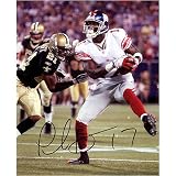 Plaxico Burress New York Giants - White Jersey - 8x10 Autographed Photograph