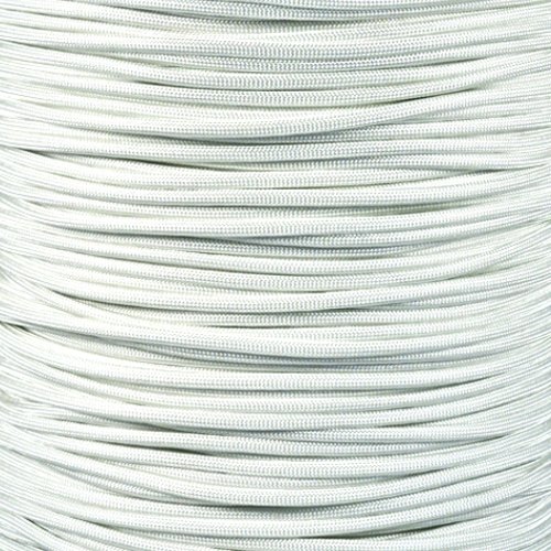 Paracord Planet 550 Cord Type III 7 Strand Paracord 1000 Foot Spool - White