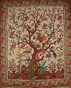 Tree of Life Tapestry-Bedspread-Throw-Coverlet-Lovely