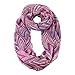 MissShorthair Women's Fahion Colorful Chevron Print Infinity Loop Circle Scarf