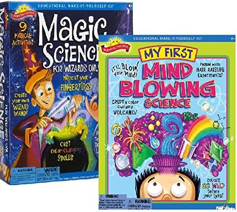 Scientific Explorer My First Mind Blowing Science +Magic Science for Wizards 2 PACK! VALUE PACK!