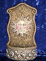 CELESTIAL SOLAR SUN ART MAGIC WISH MYSTIC PLANTER WALL DECOR PLAQUE