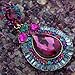 YAZILIND Jewelry Luxurious Full Colorful Waterdrop Flower Metal Dangle Drop Earrings For Women