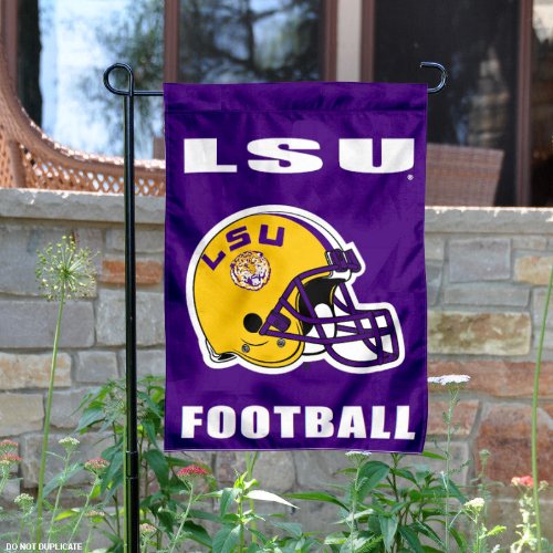 LSU Football Garden Flag and Yard Banner
