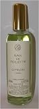 Savonnerie de Bormes: Eau de Toilette Zitrone (Citron), 100 ml Flasche mit Zerst&auml;uber (Spray) - Savonnerie de Bormes