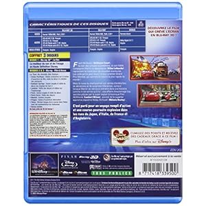 Cars 2 [Combo Blu-ray 3D + Blu-ray 2D]
