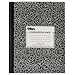 TOPS Marble Composition Book, 7.88  x 10 Inch, College Rule, Hard Cover, 80 Sheets, White (63798)