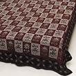 Cotton Bedspreads Block Printed Comforter Size Queen