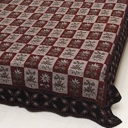 Cotton Bedspreads Block Printed Comforter Size Queen