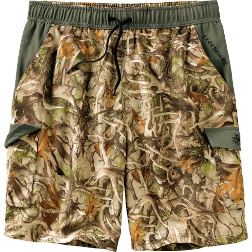 Legendary Whitetails Men's Whitewater Legends Camo Swim Trunks