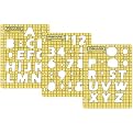 Fiskars Shape Template - Letters 1