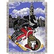 Ottawa Senators NHL Woven Tapestry Throw Blanket (48x60")"