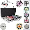 300 pc 11.5g Poker Chip Set w/ Free Case