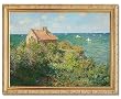 Claude Monet, Fisherman's Cottage on the Cliffs at Varengeville