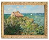 Claude Monet, Fisherman's Cottage on the Cliffs at Varengeville