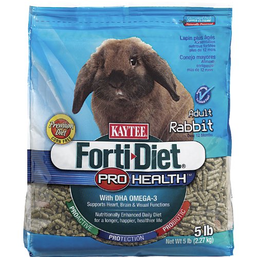 Kaytee Forti Diet Pro Health Food for Adult Rabbits, 