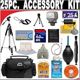 Buy 25 PC Deluxe Super Savings Accessory kit For Your Canon FS100 , FS10 , FS11 Flash Memory Camcorders Buy 25 PC Deluxe Super Savings Accessory kit For Your Canon FS100 , FS10 , FS11 Flash Memory Camcorders