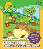 Crayola Beginnings Farmyard Friends Sticker & Colouring Book