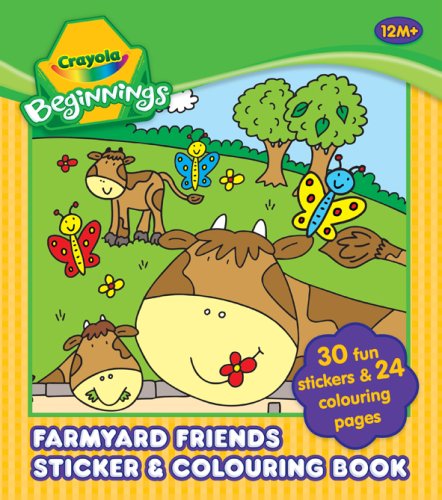 Buy Crayola Beginnings Farmyard Friends Sticker & Colouring Book online at Discounted New and Used prices. Delivered to your door with Off-The-Bookshelf.