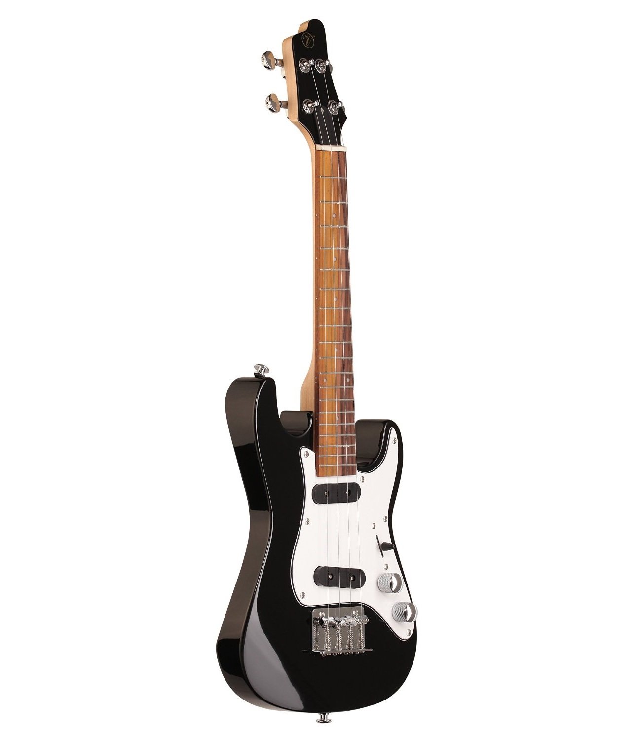 Vorson FSUK1BK Style Electric Ukulele with Gig Bag Black Black eBay