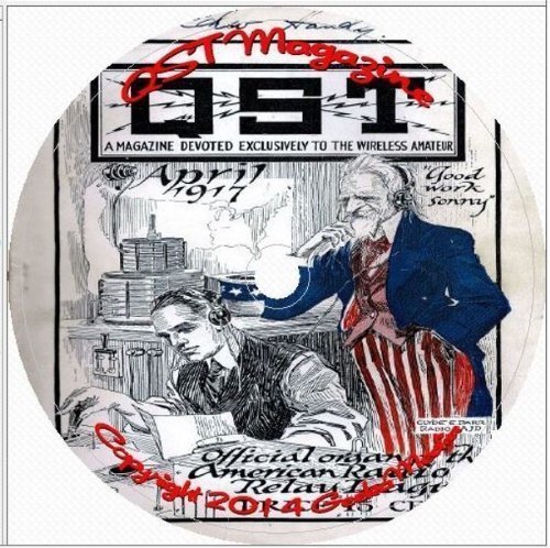 QST Magazine: 166 Issues From 1916 - 1941 on Disc ( for Amateur Radio Enthusiasts )