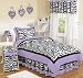 Purple Funky Zebra Childrens Bedding 4 pc Twin Set Purple Funky Zebra Childrens Bedding 4 pc Twin Set