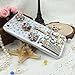 iPhone 6 Case,iPhone 6S Case,New Fashion Handmade Bling Crystal Pearl Rhinestone Diamond Transparent Hard Case Cover for Apple iPhone 6 6S 4.7-inch (Eiffel Tower No. 1 Perfume)