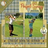 Karen Foster Design Golf Scrapbook Page Kit