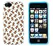 iPhone 5 / 5S Case, DandyCase Perfect Pattern *No Chip/No Peel* Flexible Slim Case Cover for Apple iPhone 5 / 5S [Christmas Gingerbread Man]