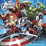avengers wall calendar 2016