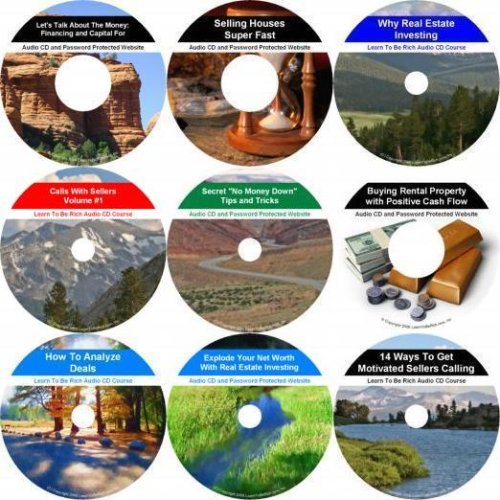 The Advanced No Money Down, Cash Creating, Work From Home Real Estate Mentoring System on 9 CDs