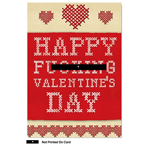 2142 Happy Valentines Humor Valentine's Day Greeting Card with Envelope