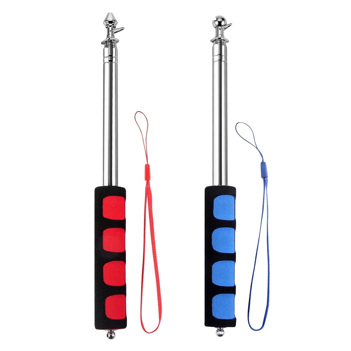 Guide Flag Pole, BonyTek Telescoping Stainless Steel Guide Flagpole