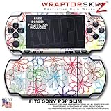 Kearas Flowers on White WraptorSkinz Skin and Screen Protector Kit fits Son ....
