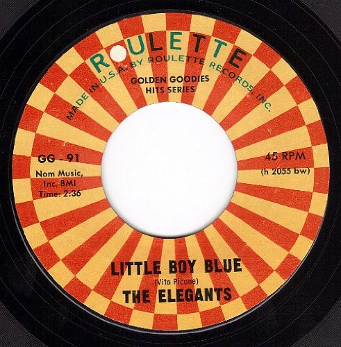 The Elegants - Little Boy Blue/the Legend Of Love (Nm 45 Rpm) - Zortam Music
