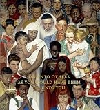 Golden Rule by Norman Rockwell. Art Print GICLEE on CANVAS 35.25 inches width by 38 inches height. Highest Quality