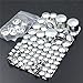 Motorcycle Chrome Bolts Toppers Caps for 2000-2005 2006 Harley Davidson Softail Twin Cam by SMT-MOTO