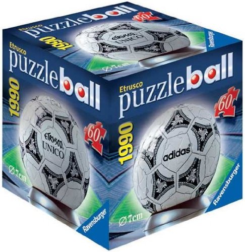 Childrens Toyshop  Toys : Ravensburger Puzzleball Historic Football 1990 60Pcs