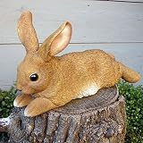 ラビットH-A：リラックスうさぎ11959[幅32.3cm、高さ18.3cm]