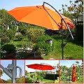 Hergestellt f�r DEMA Alu-Ampelschirm - � 3m Terracotta